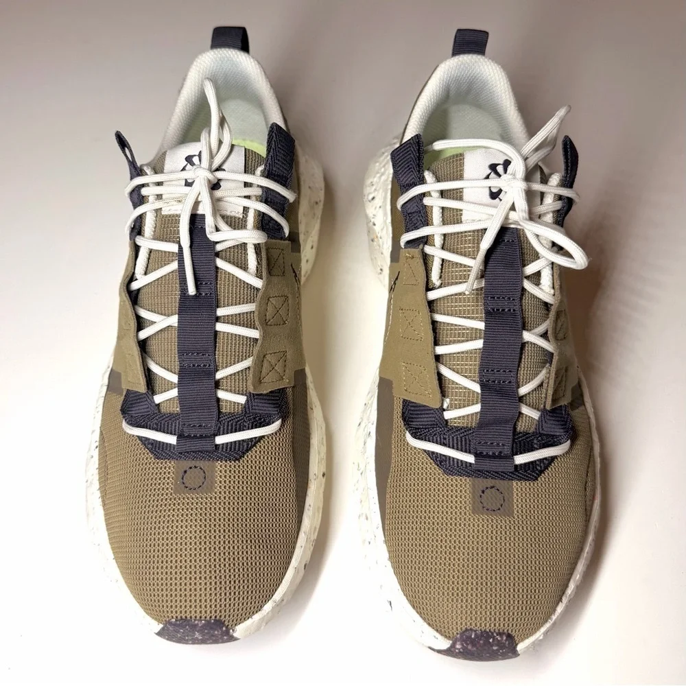 Nike Men’s Crater Impact Sequoia Green Athletic  Running Sneakers Size- 9